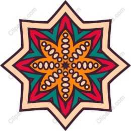 Vibrant Star-Shaped