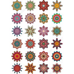 Mandala & Star Pattern Set