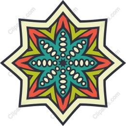 Geometric Floral Mandala