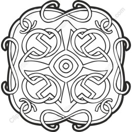 Hand-Drawn Celtic Knot