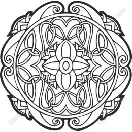 Elegant Intricate Mandala