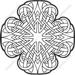 Intricate Celtic Knot
