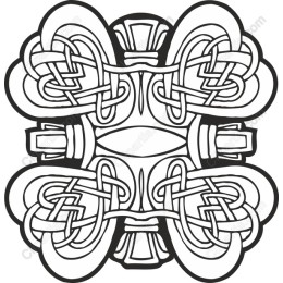 Intricate Interwoven Knot