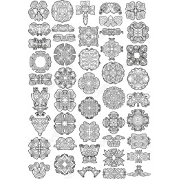 Celtic Knot Set - 50 Unique s