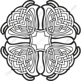 Floral Knot Mandala