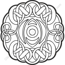 Intricate Celtic Knot