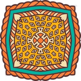 Vibrant Geometric Pattern