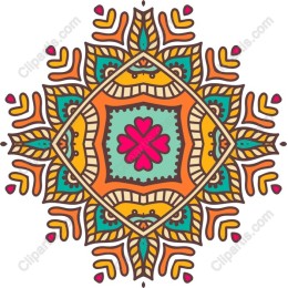 Mandala - Colorful Floral