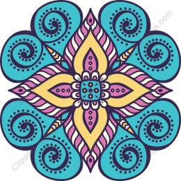 Vibrant Mandala
