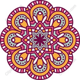 Floral Mandala Delight