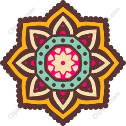 Intricate Mandala Flower