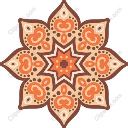 Ornate Floral Star