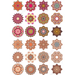 Mandala Set - 24 Unique