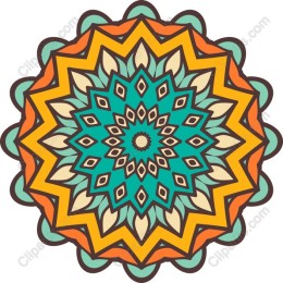 Vibrant Mandala