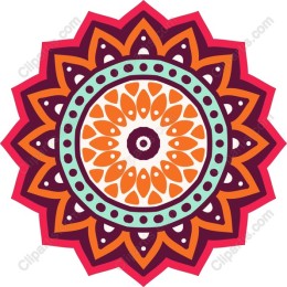 Vibrant Mandala