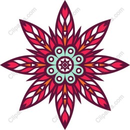 Vibrant Star Motif