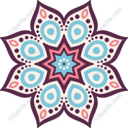 Geometric Floral Mandala
