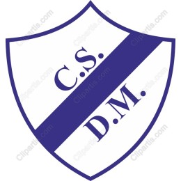 Classic Shield with C.S. & D.M. Initials