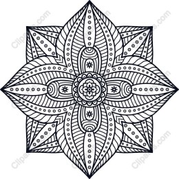 Intricate Floral Mandala