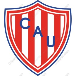 Bold Red and White Shield