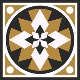 Golden Elegance Geometric
