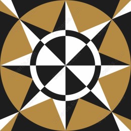 Compass Rose Geometric