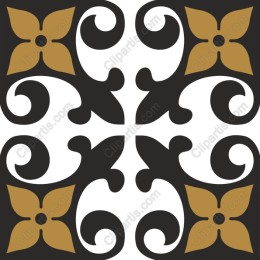 Elegant Floral Scroll