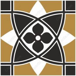 Elegant Geometric Floral