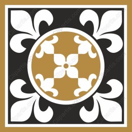 Sophisticated Floral Motif