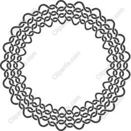 Elegant Circular Pattern in and