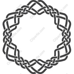 Celtic Knot Circular Frame