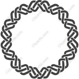 Intricate Circular Celtic Knot