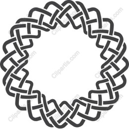 Celtic Knot Circular Frame