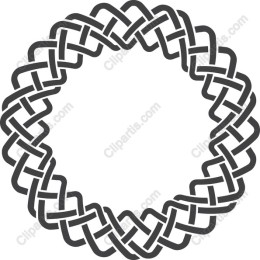 Intricate Circular Knot