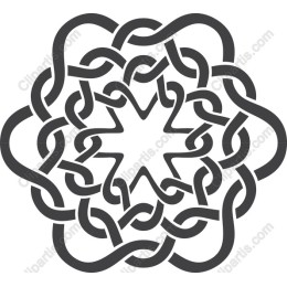 Intricate Interwoven Geometric