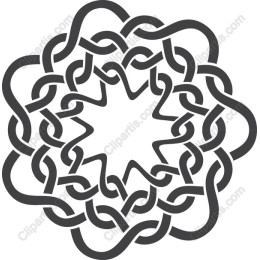 Decorative Knot Mandala
