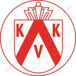 Red and White Emblem