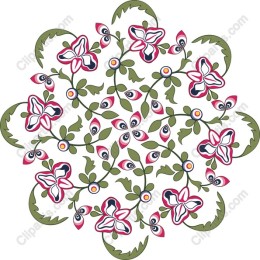 Exquisite Floral Mandala