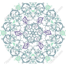 Elegant Floral Mandala