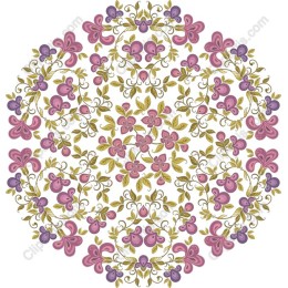 Elegant Floral Mandala