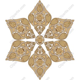 Luxurious Floral Mandala