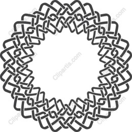 Intricate Circular Knot