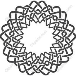 Intricate Circular Knot