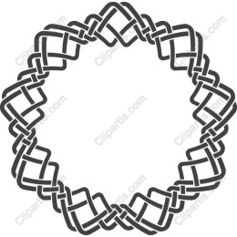 Intricate Woven Circular Pattern