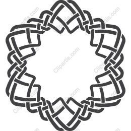 Intricate Knotwork Border