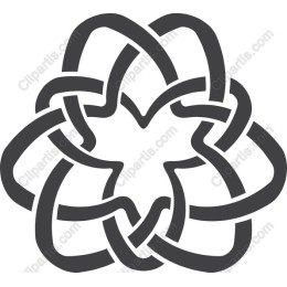 Intricate Knot Symbol