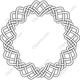 Interwoven Knot Frame