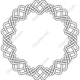 Elegant Circular Knot