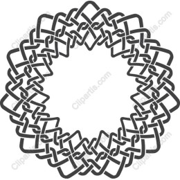Elegant Knot Wreath