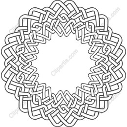 Elegant Knot Frame